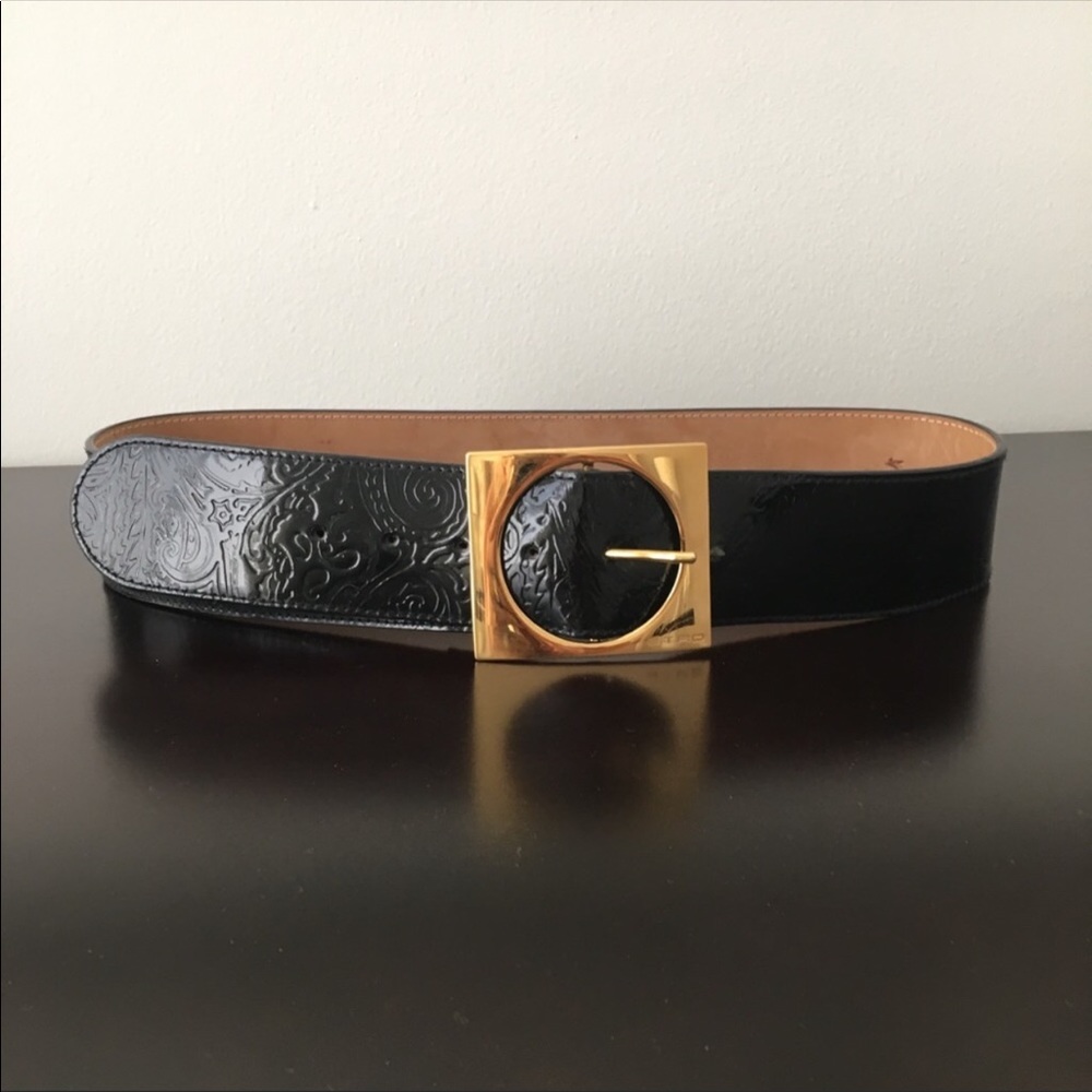 Authentic large/bold Etro belt